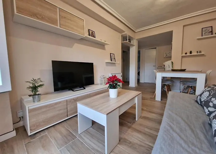 아파트 Pasarela Almozara & Parking Gratis 사라고사